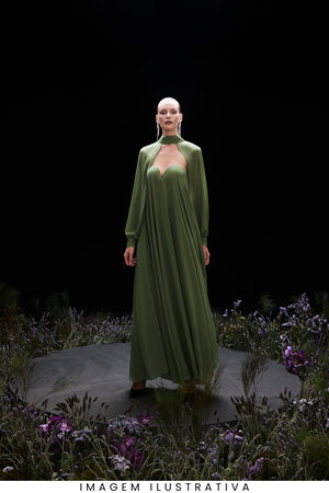 VESTIDO HARMONIA OLIVA