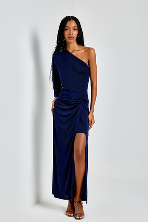 VESTIDO LONGO TRANSPASSADO FLOW