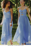 VESTIDO MIDI BUTTERFLY AZUL
