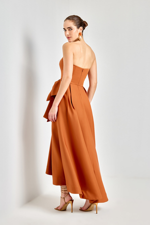 VESTIDO LAVINIE RUST