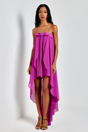VESTIDO PRELUDIO MAGENTA
