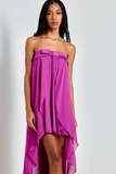 VESTIDO PRELUDIO MAGENTA