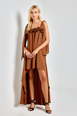 VESTIDO SOPHIE - PRÉ-VENDA CASTANHO