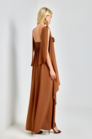 VESTIDO SOPHIE - PRÉ-VENDA CASTANHO