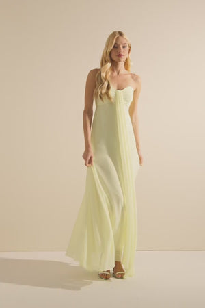 VESTIDO LONGO TIANA CITRUS
