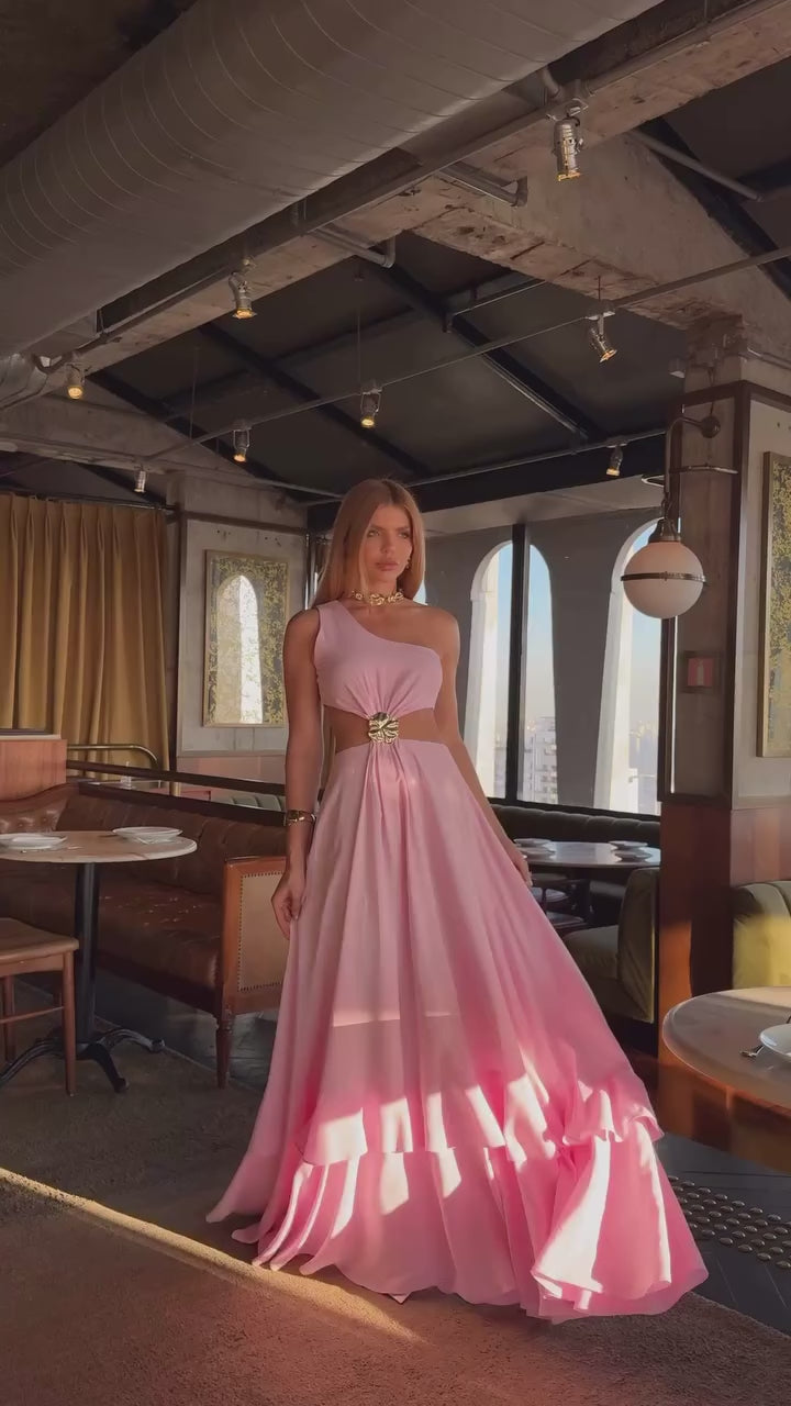 VESTIDO AURORA ROSA