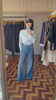 CALÇA JEANS PALAZZO