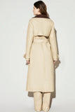 TRENCH COAT LIA COURO PU CREME