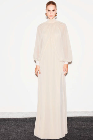VESTIDO RAQUEL CHIFFON LONGO