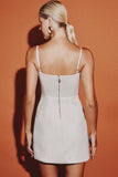 VESTIDO JAMILE LINHO HOT FIX CURTO