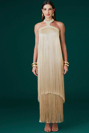 VESTIDO ALEXIA FRANJAS