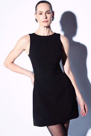 VESTIDO NATALIE ALFAIATARIA PRETO