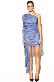 VESTIDO IZABELY JERSEY ESTAMPADO CURTO
