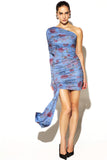 VESTIDO IZABELY JERSEY ESTAMPADO CURTO
