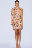 VESTIDO ALEJANDRA CURTO ESTAMPADO - PRÉ VENDA