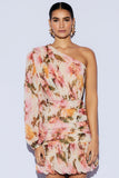 VESTIDO ALEJANDRA CURTO ESTAMPADO - PRÉ VENDA