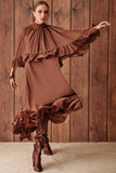 VESTIDO MELINA CHIFFON SOBREPOSICAO