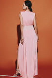 VESTIDO JAQUELINE JERSEY LONGO