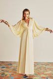 VESTIDO TAIANE JERSEY MANGA AMPLA