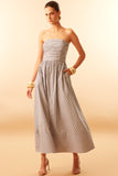 VESTIDO HEMILIA TRICOLINE LISTRADA