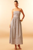 VESTIDO HEMILIA TRICOLINE LISTRADA