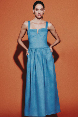 VESTIDO ELORA LINHO 100%