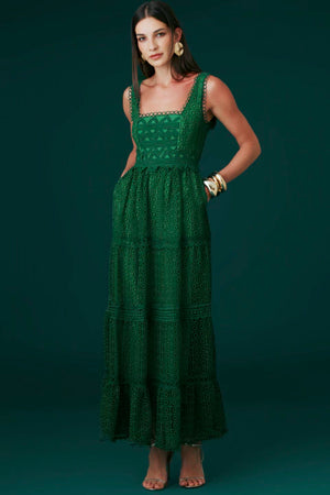 VESTIDO EUDORA GUIPIR MIDI