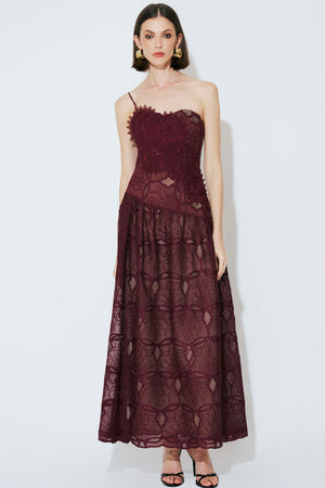 VESTIDO AVERY CHIFFON BORDADO