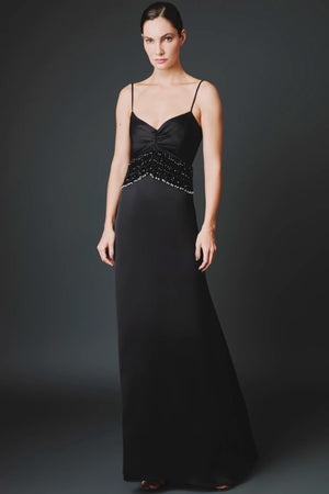 VESTIDO OHANA CETIM LONGO