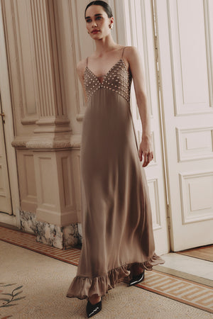 VESTIDO DONATELLA CHIFFON LONGO