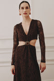 VESTIDO HILARY RENDA MANGA LONGA