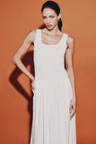 VESTIDO REGATA ELY MALHA E TRICOLINE
