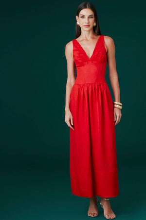 VESTIDO EMILIANA LINHO 100%