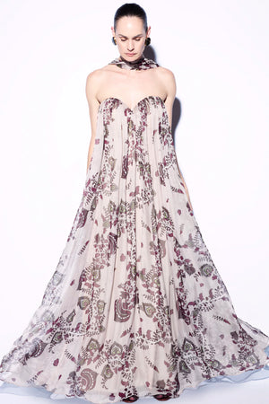 VESTIDO KENDALL CHIFFON ESTAMPADO