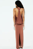 VESTIDO ARIADNA JERSEY LONGO