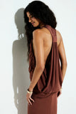 VESTIDO ARIADNA JERSEY LONGO